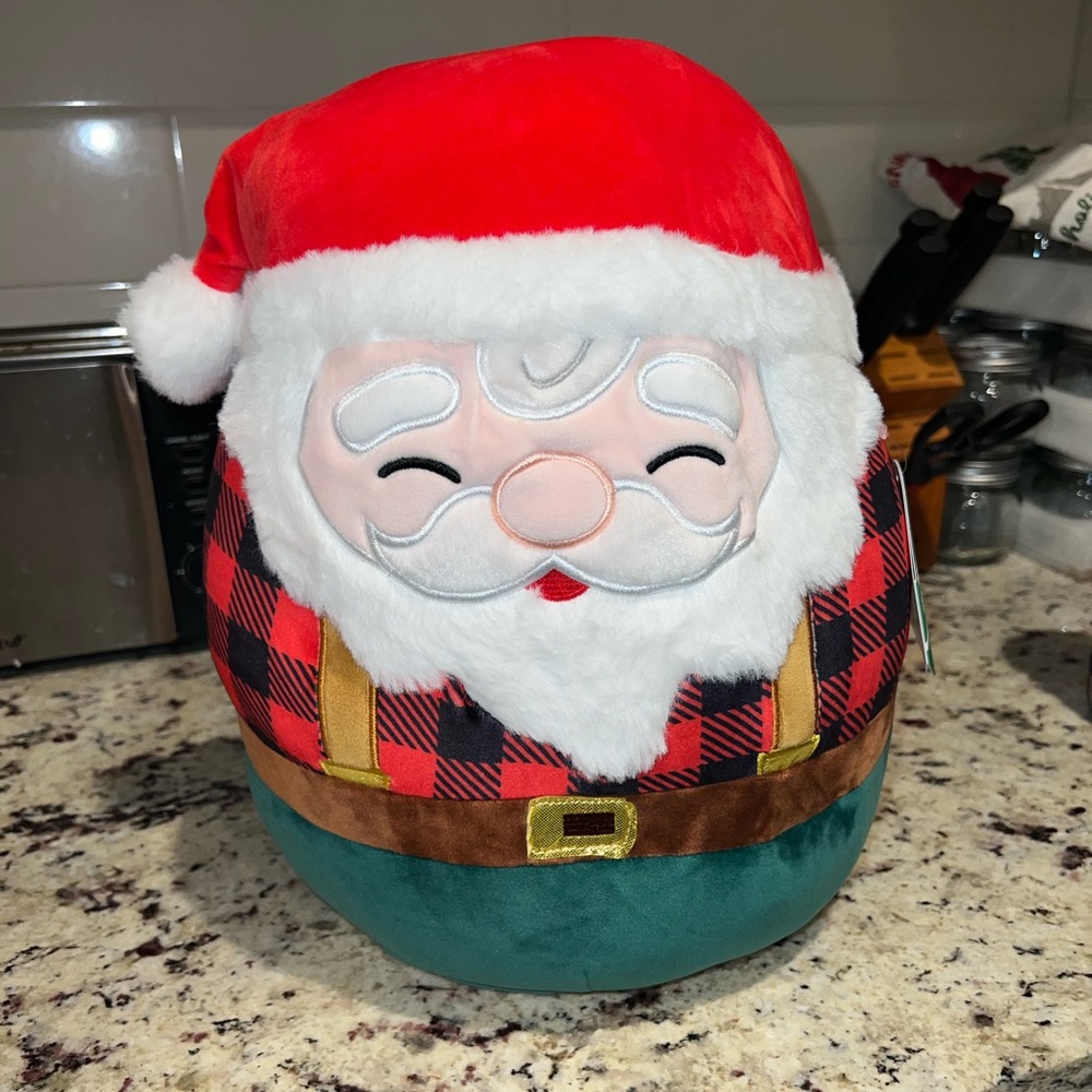 New 12” Nick Santa Claus Squishmallows